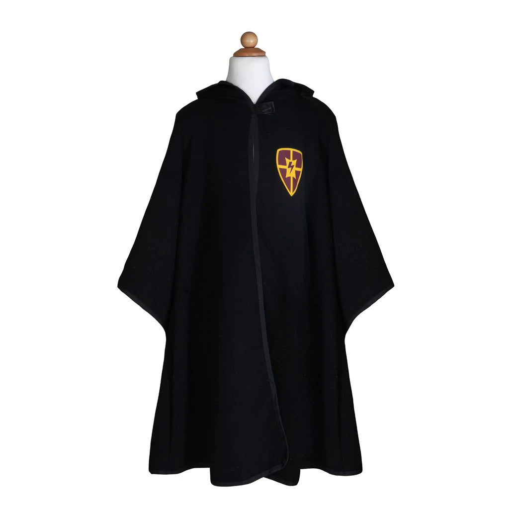 Great Pretenders Wizard Cloak with Glasses Size 7-8
