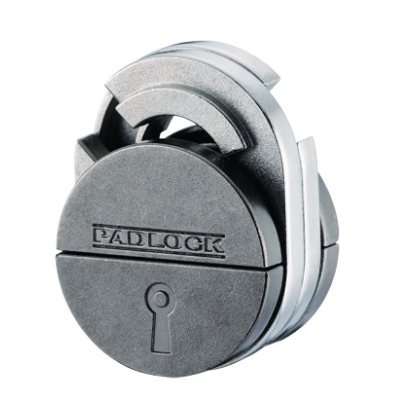 Hanayama Cast Padlock Metal Puzzle