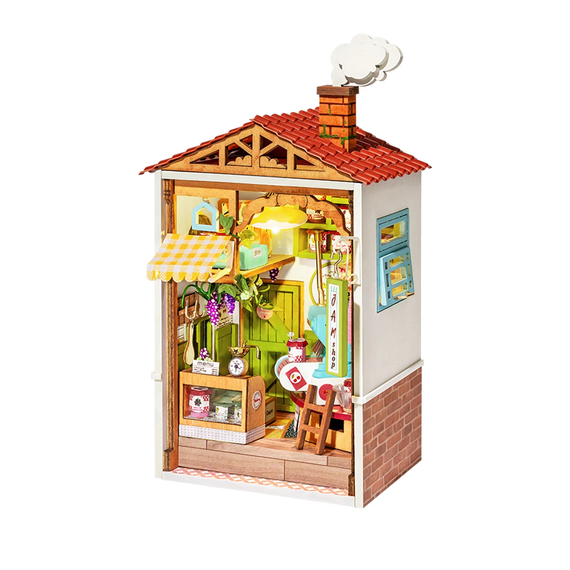 Hands Craft DIY Miniature House Kit Sweet Jam Shop