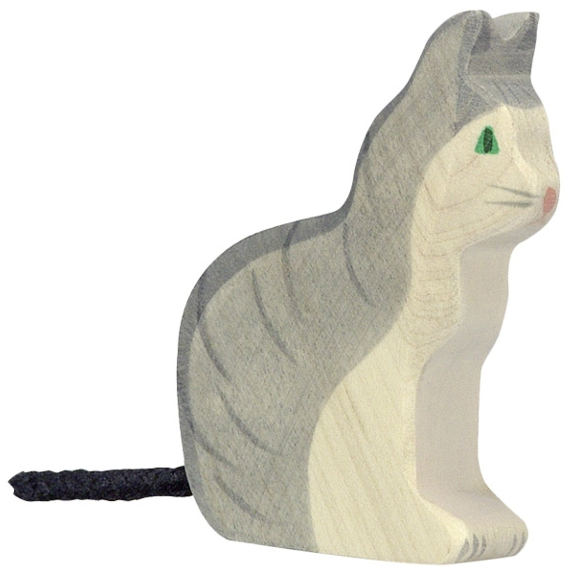 Holztiger Wooden Cat - Sitting