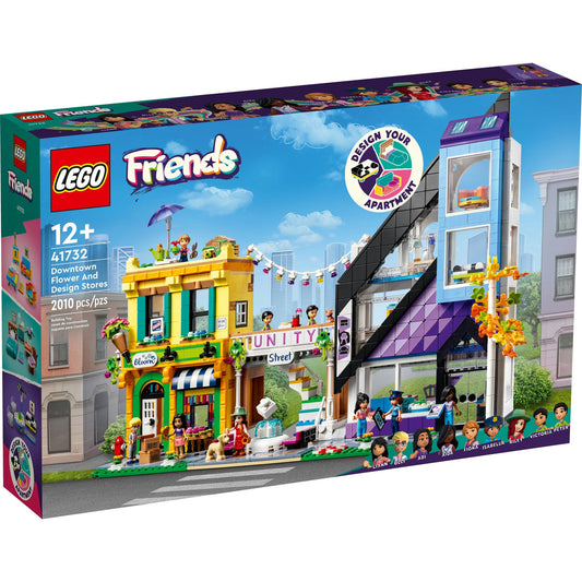 Lego Friends Downtown Flower and Design Stores