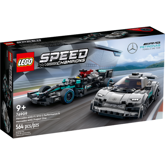 Lego Speed Champions Mercedes-AMG F1 W12 Performance & Mercedes-AMG Project One