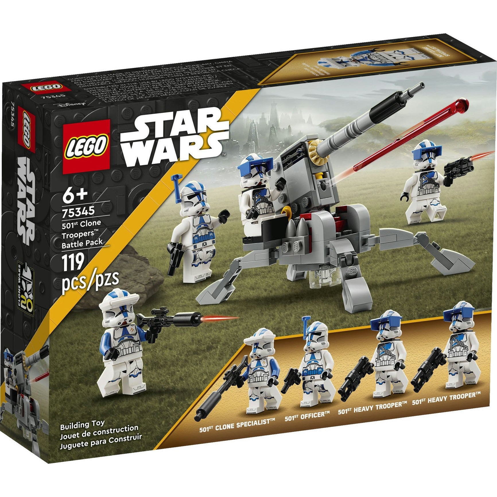 Lego Star Wars 501st Clone Troopers Battle Pack
