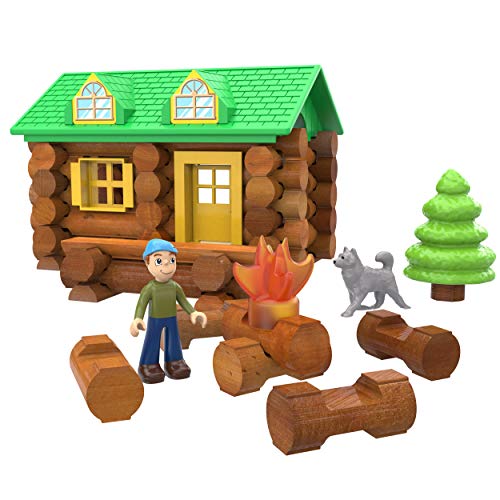 Lincoln Logs On the Trail 59 Pieces