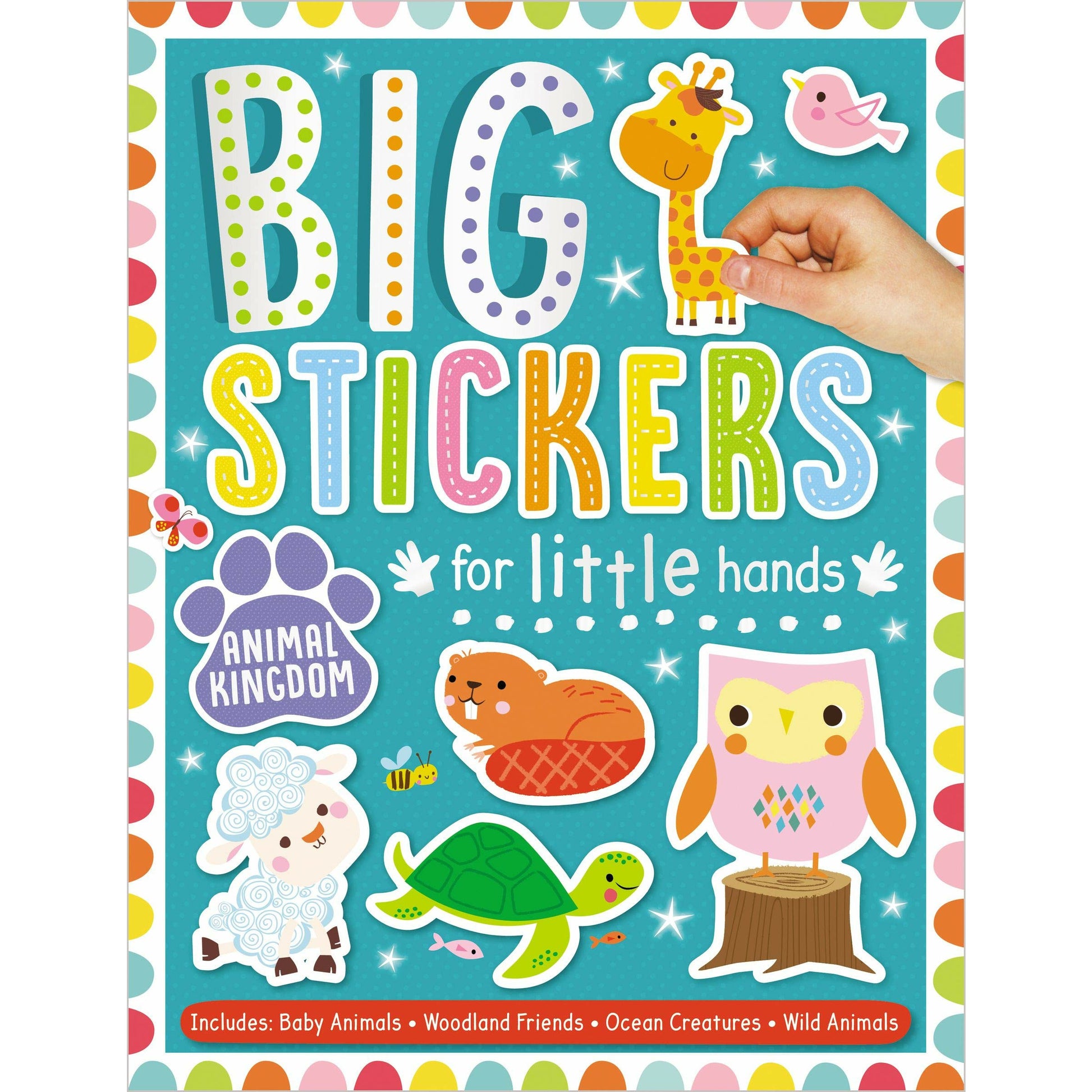 Make Believe Ideas Books Big Stickers for Little Hands - Animal Kingdom