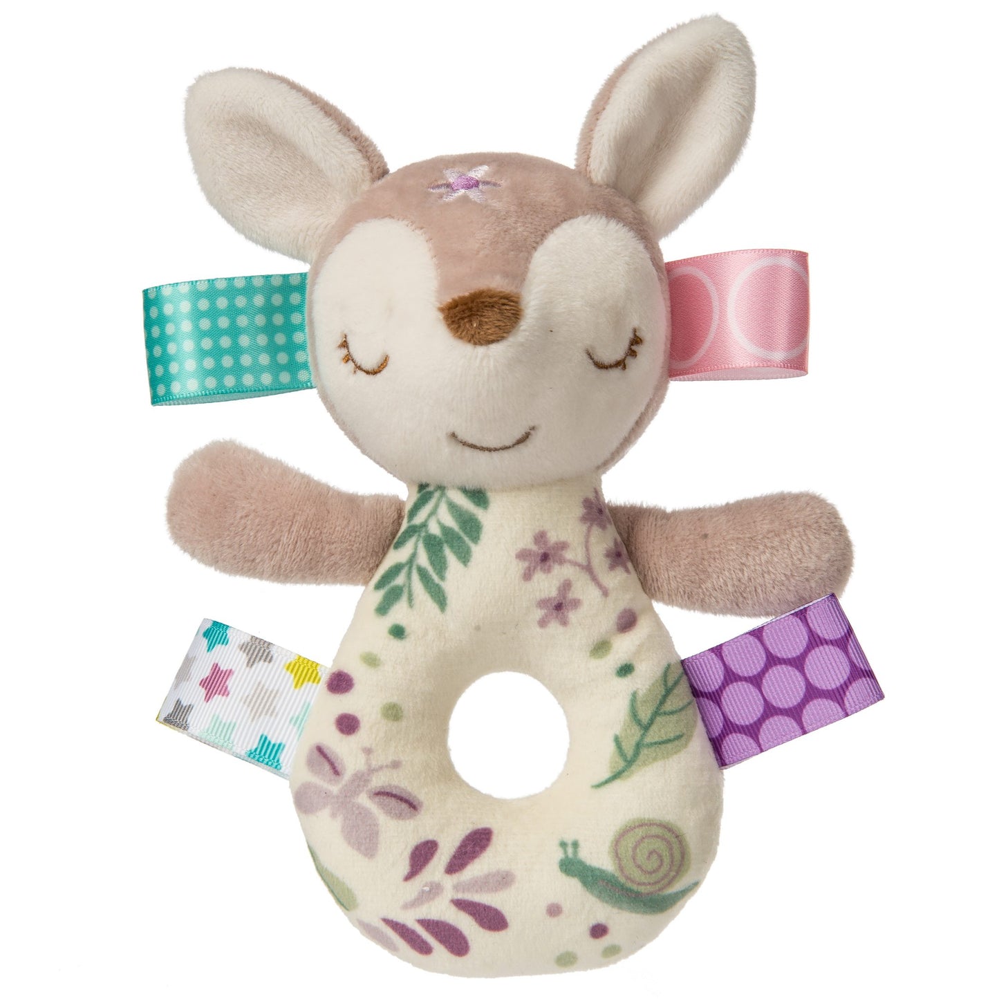 Mary Meyer Taggies Rattle Flora Fawn 6"