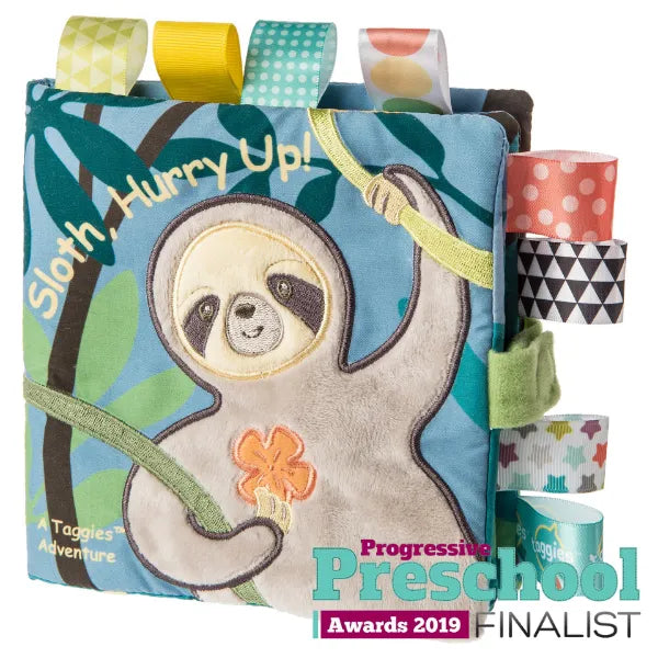 Mary Meyer Taggies Soft Book Molasses Sloth