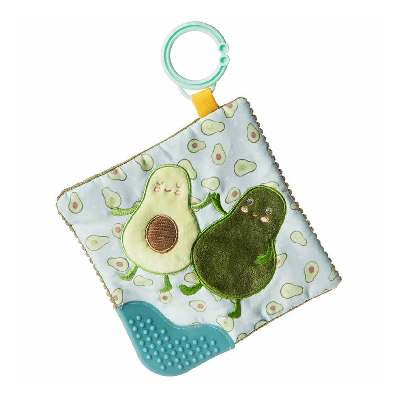 Mary Meyer Yummy Avocado Crinkle Teether