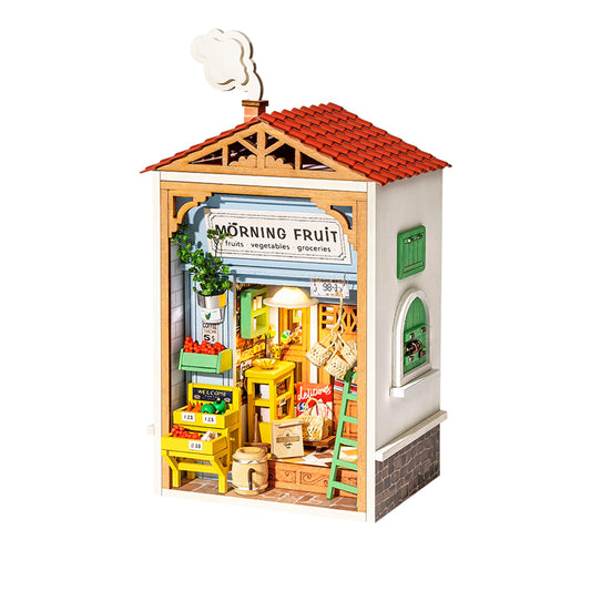 Hands Craft DIY Miniature House Kit Morning Fruit Store