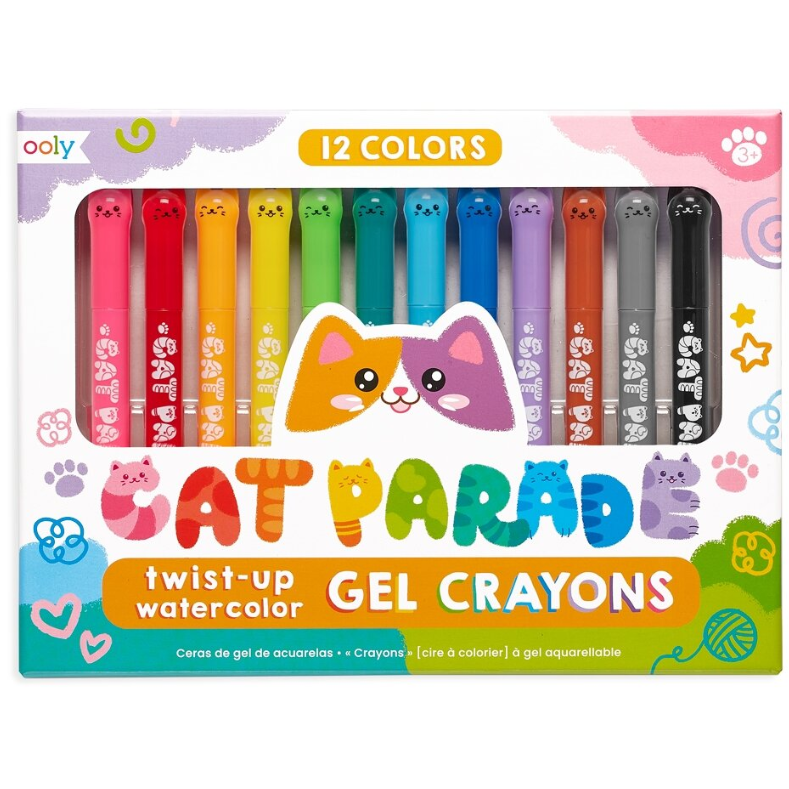 Ooly Cat Parade Gel Crayons