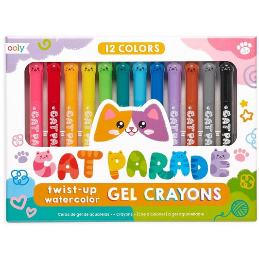 Ooly Cat Parade Gel Crayons