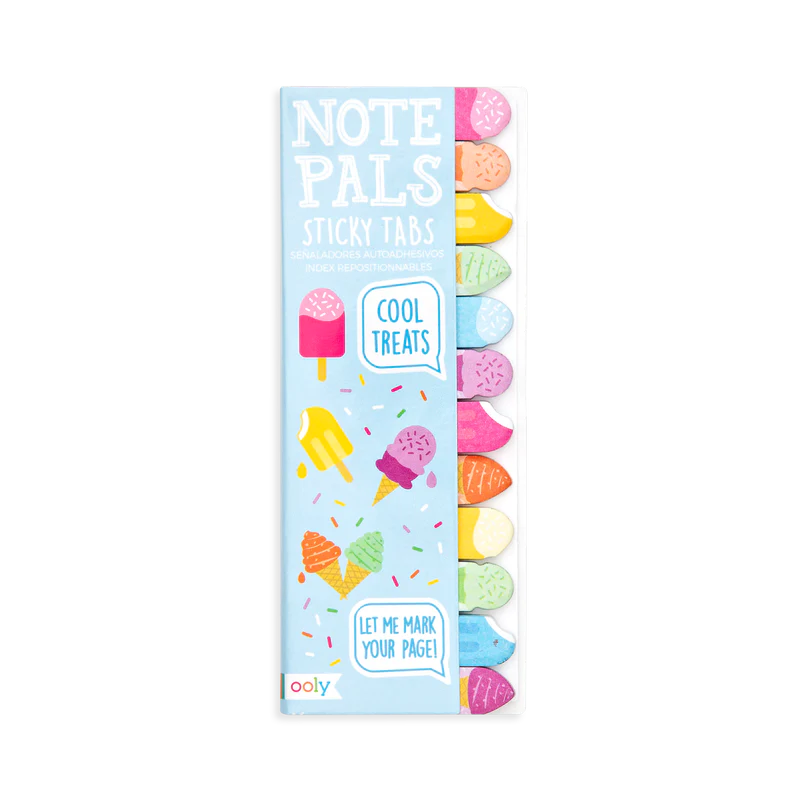 Ooly Note Pals Sticky Tabs - Cool Treats