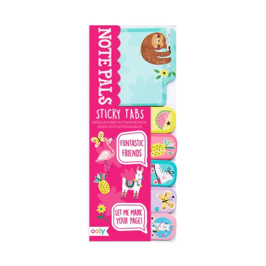 Ooly Note Pals Sticky Tabs - Funtastic Friends