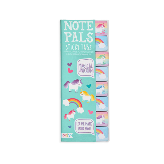 Ooly Note Pals Sticky Tabs - Magical Unicorns