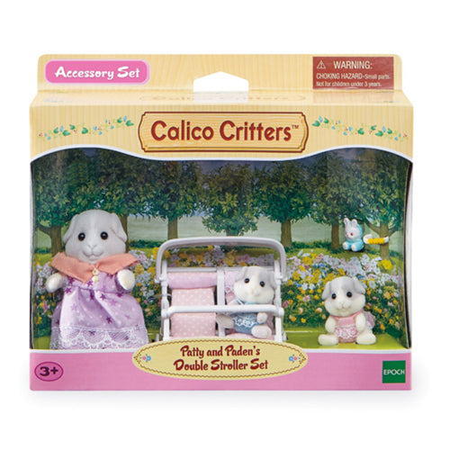 Calico Critters Patty & Paden's Double Stroller