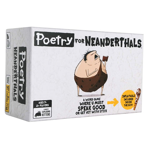 Poetry for Neanderthals