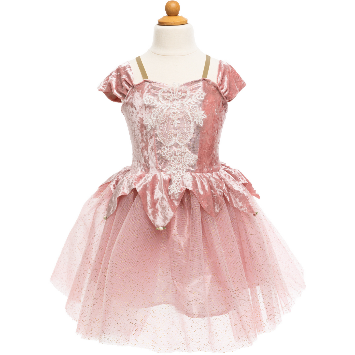 Great Pretenders Prima Ballerina Dress Dusty Rose Size 5 - 6