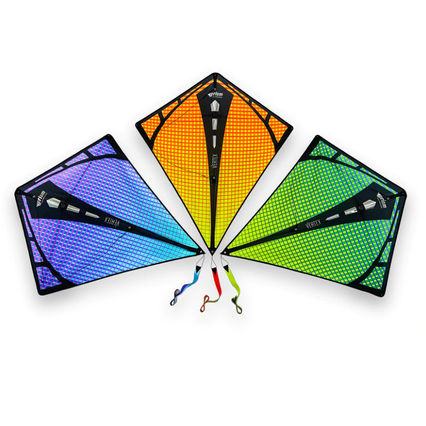 Prism Vertex Diamond Single-line Kite