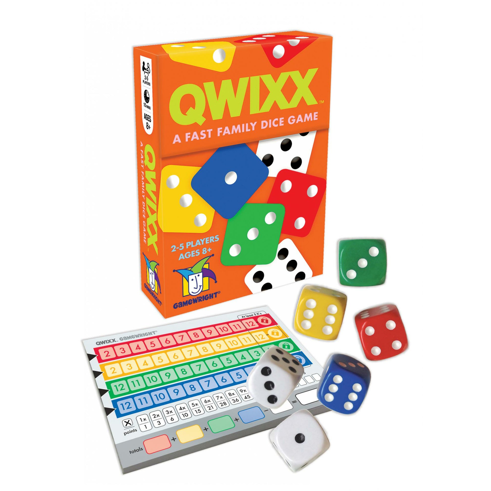 Qwixx A Fast Card Game