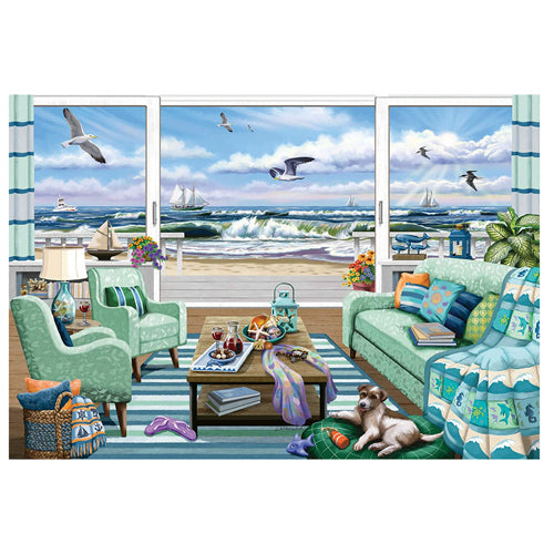 Ravensburger Beachfront Getaway 1000 Piece Puzzle