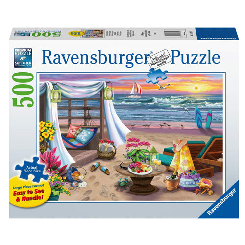 Ravensburger Cabana Retreat 500 Piece Puzzle