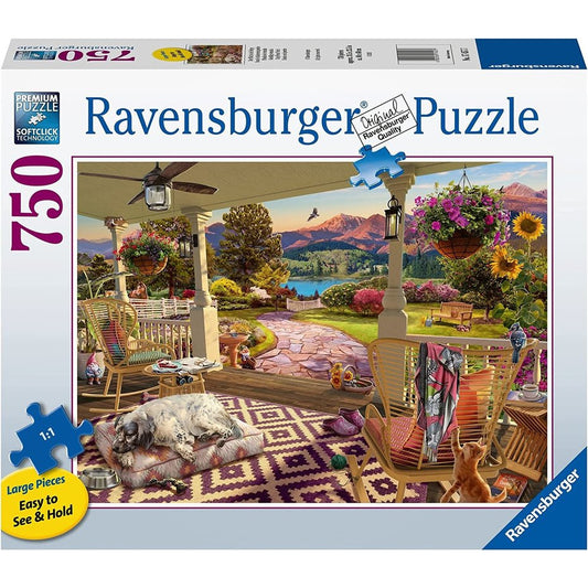 Ravensburger Cozy Front Porch Views 750 Piece Puzzle