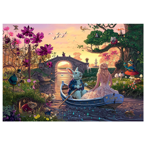 Ravensburger Enchanted Lands Look & Find 1000 Piece Puzzle