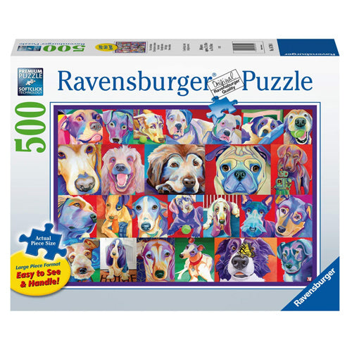 Ravensburger Hello Doggie 500 Piece Puzzle