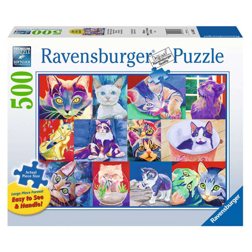 Ravensburger Hello Kitty Cat 500 Piece Puzzle