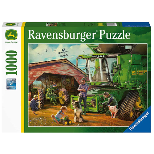 Ravensburger John Deere Then & Now 1000 Piece Puzzle