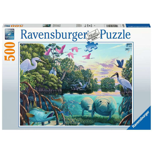 Ravensburger Manatee Moments 500 Piece Puzzle