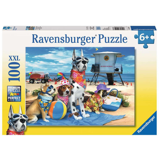Ravensburger No Dogs on the Beach 100 Piece Puzzle
