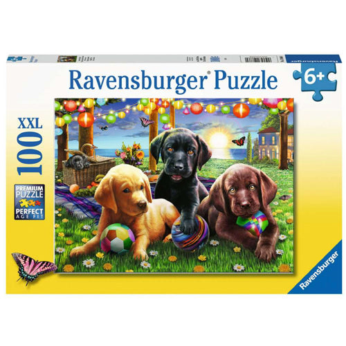 Ravensburger Puppy Picnic 100 Piece Puzzle