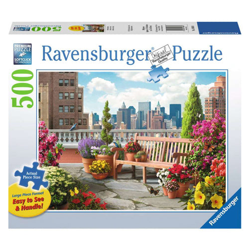 Ravensburger Rooftop Garden 500 Piece Puzzle
