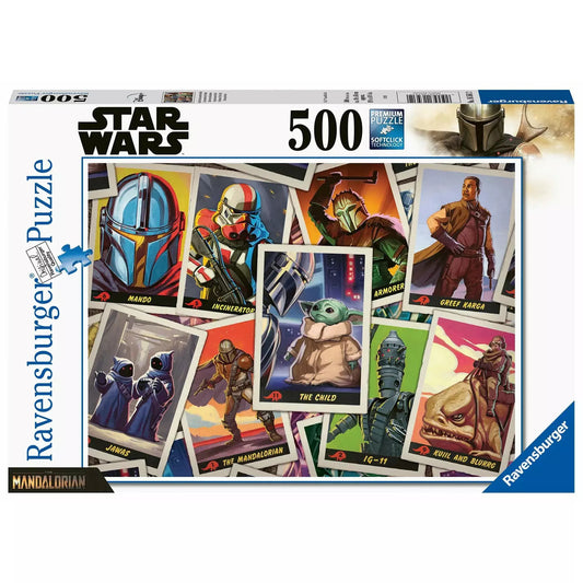 Ravensburger Star Wars The Mandalorian In Search of the Child 500 Piece Puzzle