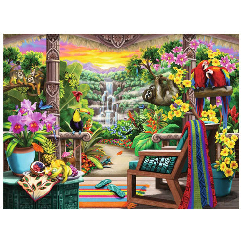 Ravensburger Tropical Retreat 750 Piece Puzzle