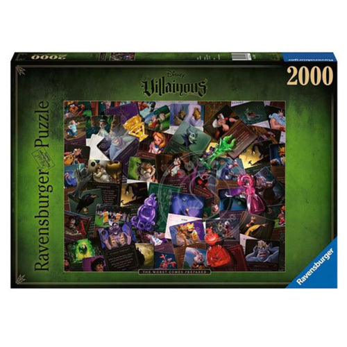 Ravensburger Villainous The Worst Comes Prepared 2000 Piece Puzzle