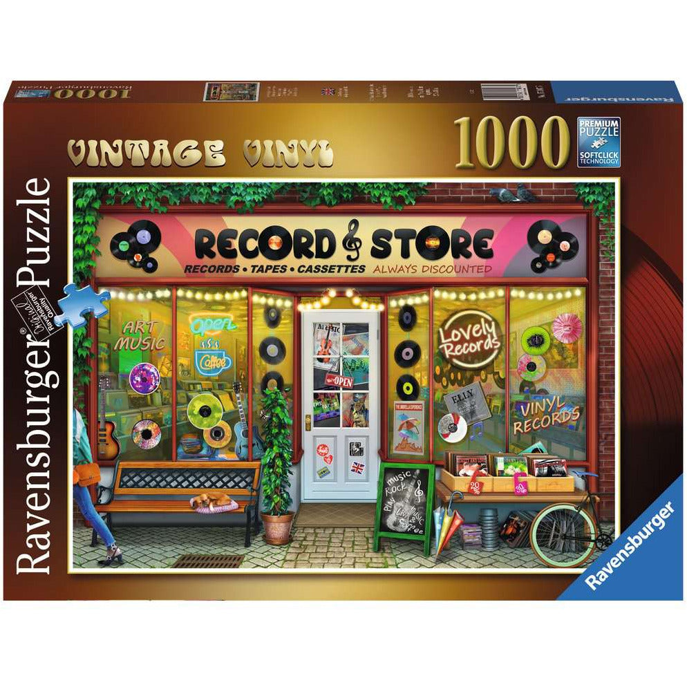 Ravensburger Vintage Vinyl 1000 Piece Puzzle