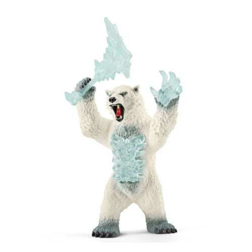 Schleich Eldrador Blizzard Bear with Weapon 42510