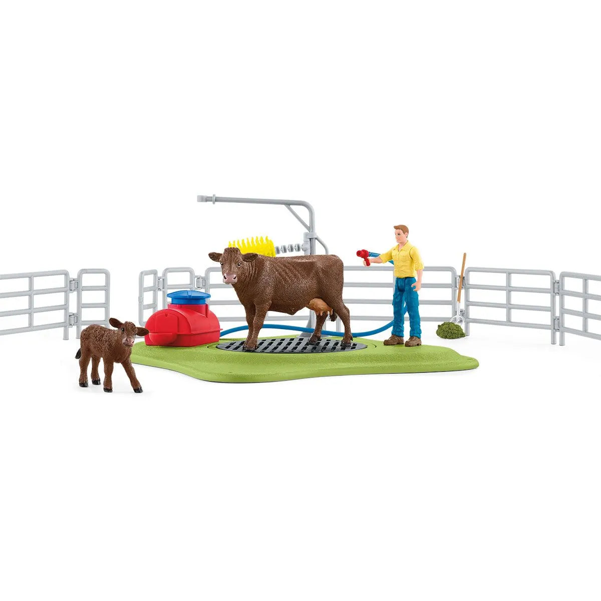 Schleich Farm World Happy Cow Wash 42529