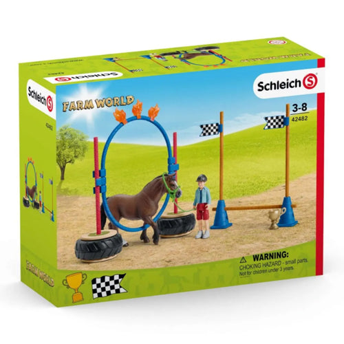 Schleich Farm World Pony Agility Race 42482