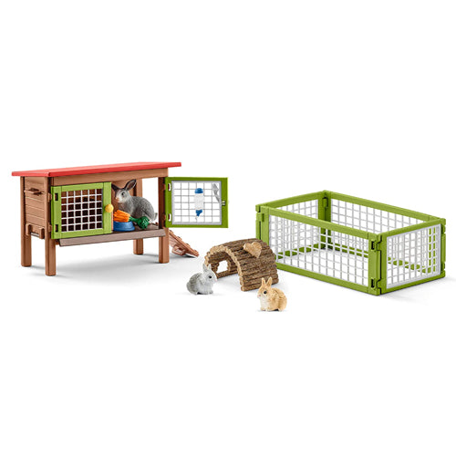 Schleich Farm World Rabbit Hutch 42420