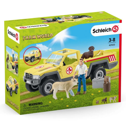 Schleich Farm World Veterinarian Visit At The Farm 42503