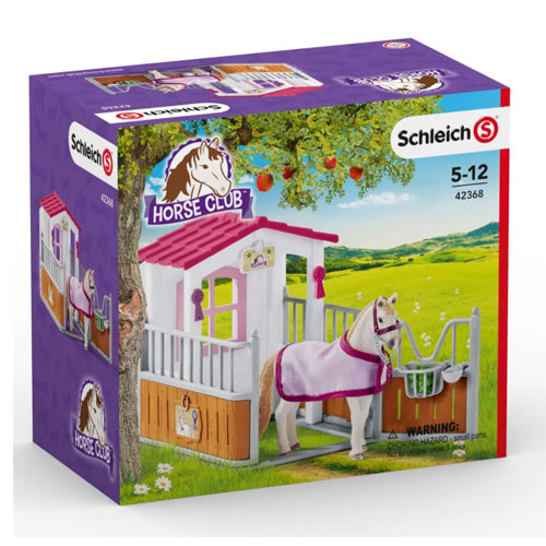 Schleich Horse Club Horse Stall with Lusitano Mare 42368