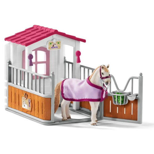 Schleich Horse Club Horse Stall with Lusitano Mare 42368