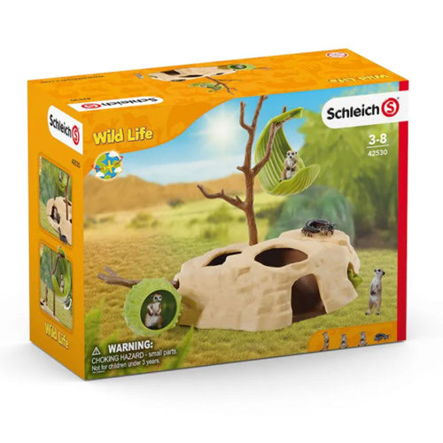 Schleich Wild Life Meerkat Hangout 42595