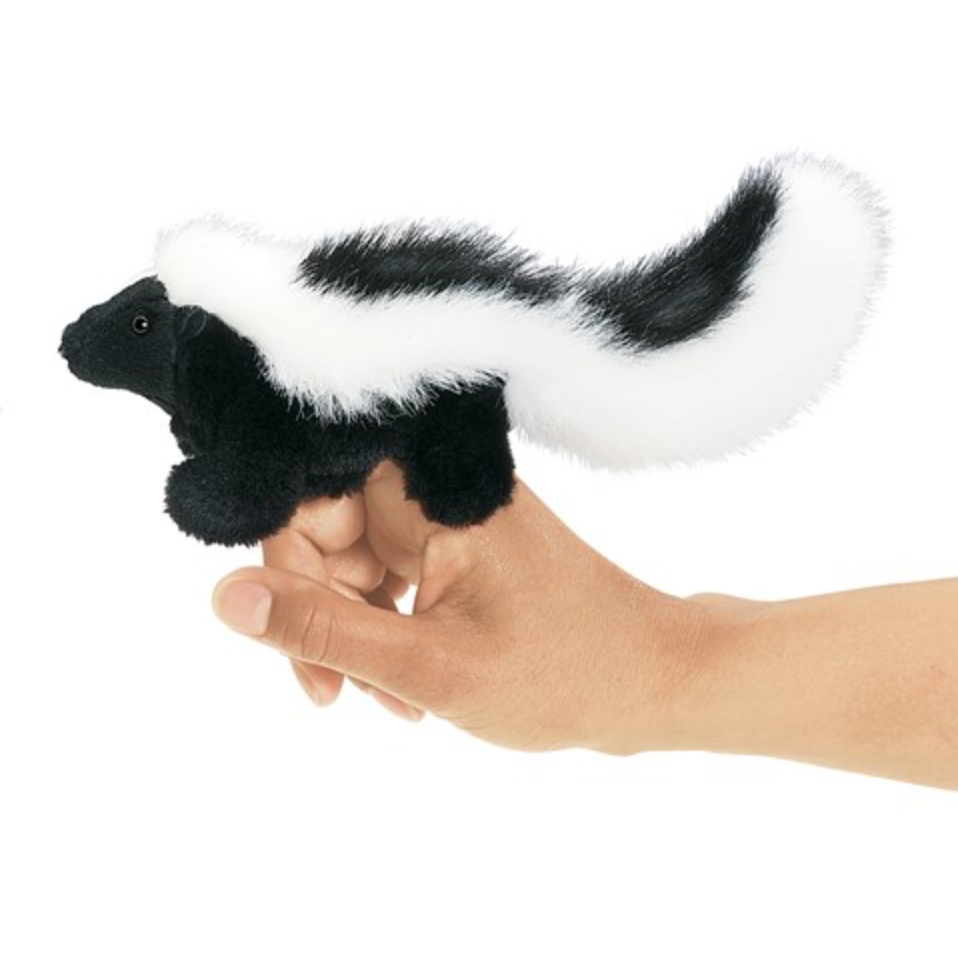 Folkmanis Mini Skunk Finger Puppet