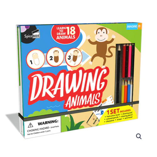 Spicebox Drawing Animals