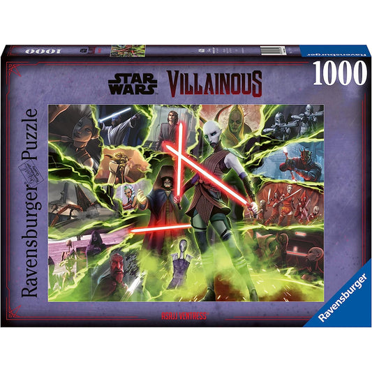 Ravensburger Disney Star Wars Villainous Asajj Ventress 1000 Piece Puzzle