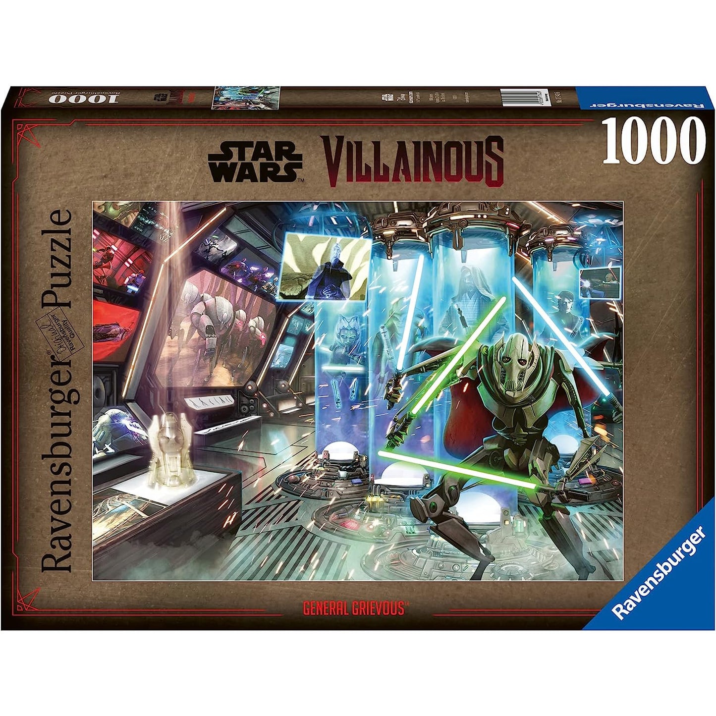 Ravensburger Disney Star Wars Villainous General Grievous 1000 Piece Puzzle